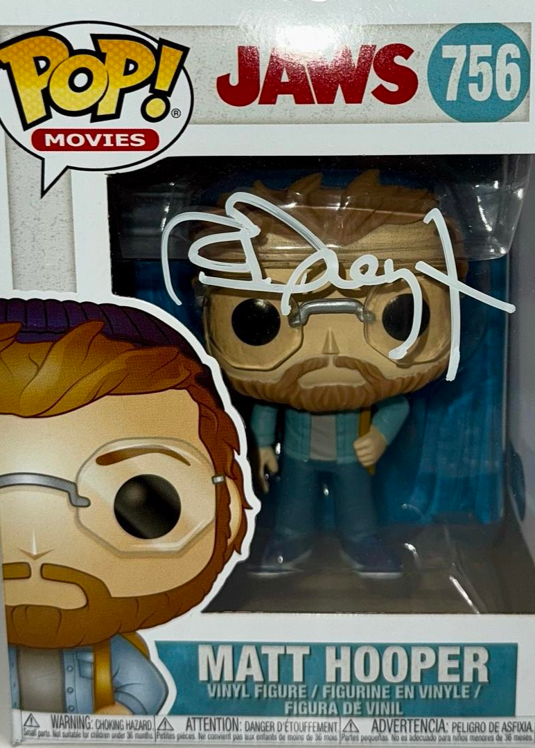 Richard Dreyfuss Signed Funko Pop #756 "Matt Hooper" (Jaws) - Beckett COA